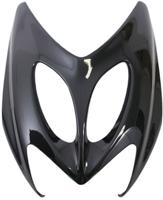 Edge Voorfront boven yamaha aerox bj. 2014 zwart metallic - thumbnail