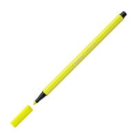 Viltstift stabilo pen 68/024 m neon geel | 10 stuks - thumbnail