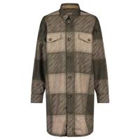 Oversized Rain Shirt Winter Regenjas Dames Army Green - thumbnail