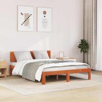Bedframe Wasbruin 120 x 190 cm Massief grenenhout - thumbnail