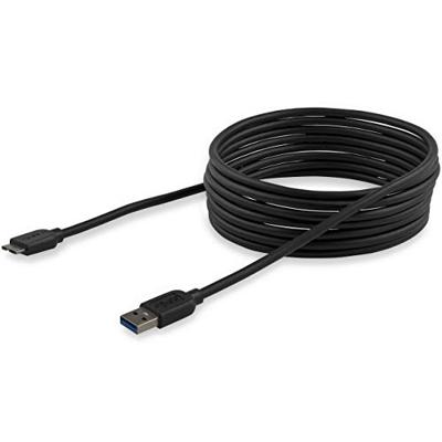 StarTech.com 3m slanke SuperSpeed USB 3.0 A naar Micro B-kabel, St/St, USB 3.0 aansluitkabel, zwart