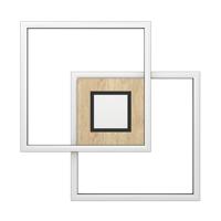 Eglo Led plafondlampMarinello zwart met hout - 901742 - thumbnail