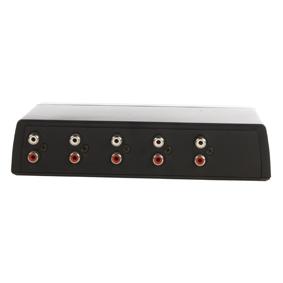 Audioswitch handmatig met 4 ingangen Audioswitch handmatig met 4 ingangen