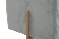 Voetensteun DKD Home Decor Metaal Turkoois Polyester (45 x 45 x 45 cm) - thumbnail