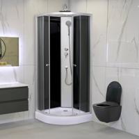 Complete Douchecabine Beauty Complete 90x90x235 cm 4 mm Aloni - thumbnail