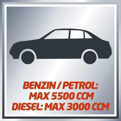 Einhell BT-BO 25/1 A LED SP Startkabels 31.4 mm² Aluminium (kopergecoat) 3.50 m Verlichte tangen Einhell BT-BO 25/1 A LED SP Startkabels 31.4 mm² Aluminium (kopergecoat) 3.50 m Verlichte tangen