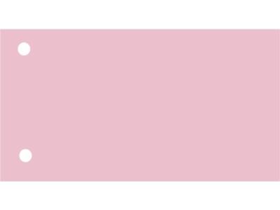 Scheidingsstrook Oxford smal 240x105mm 190gr roze 100 stuks