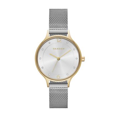 Horlogeband Skagen SKW2307 / SKW2340 / ANITA LILLE Mesh/Milanees Staal 12mm
