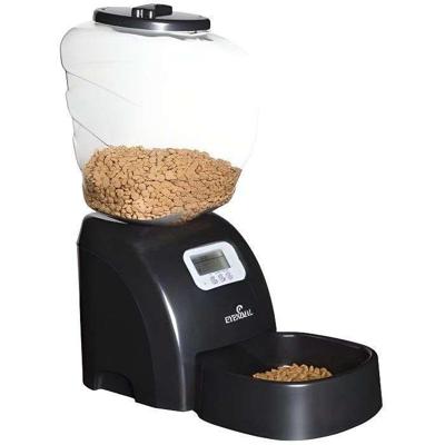 EYENIMAL automatische brokkenautomaat 45x20x47 cm - zwart - voor katten en honden EYENIMAL automatische brokkenautomaat 45x20x47 cm - zwart - voor katten en honden