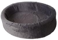 Boony Hondemand teddy grijs nr. 4/70cm - thumbnail