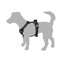 Hondentuig Balou Zwart L 60-85 cm x 25 mm - thumbnail