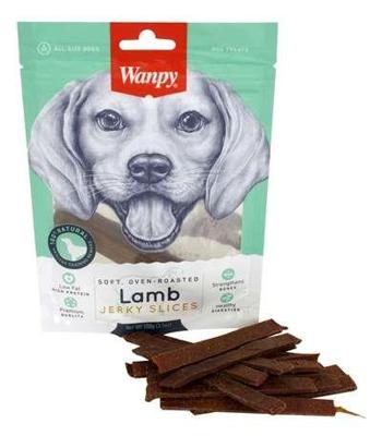 WANPY SOFT OVEN-ROASTED LAMB JERKY SLICES 100 GR