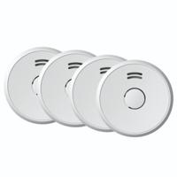 4-pack Profile Optische Rookmelder - 85dB - Wit - thumbnail