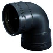 PP bocht 90 graden manchet - 50 mm