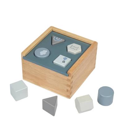Label Label Vormendoos blauw