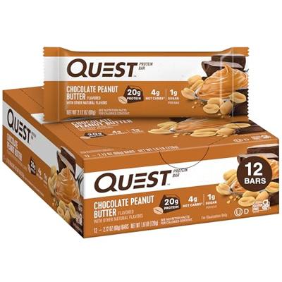 Quest Bar Chocolate Peanut Butter (12 x 60 g)