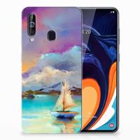 Smartphone hoesje Samsung Galaxy A60 Boat - thumbnail