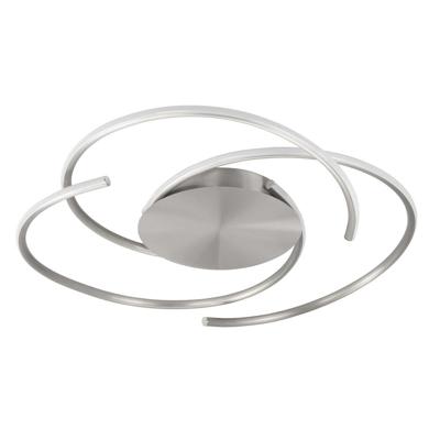 Highlight PlafondlampReverso design nikkel Ø 46cm - P6592.30