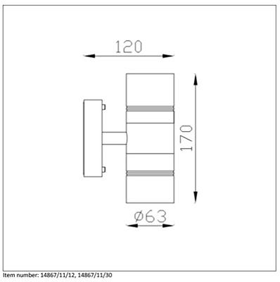 Lucide ARNE-LED - Wandspot / Wandlamp Binnen/Buiten - Ø 6,3 cm - LED - GU10 - 2x5W 2700K - IP44 - Zwart Lucide ARNE-LED - Wandspot / Wandlamp Binnen/Buiten - Ø 6,3 cm - LED - GU10 - 2x5W 2700K - IP44 - Zwart