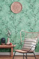 Livingwalls New Walls groen behang | 374203 - thumbnail