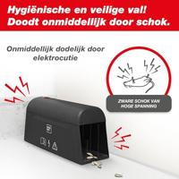 Swissinno Elektr. Maus-und Rattenfalle SuperCat mit Bluetooth Muizenval 1 stuk(s) - thumbnail