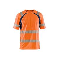 Blåkläder UV-T-Shirt High-Vis 33971013 | High-Vis Oranje/Marineblauw | Maat 3XL - 7330509655245 - thumbnail