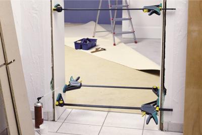 Wolfcraft 3034000 Eenhandsklem Spanbreedte (max.):915 mm Afm. werkbereik:100 mm Wolfcraft 3034000 Eenhandsklem Spanbreedte (max.):915 mm Afm. werkbereik:100 mm