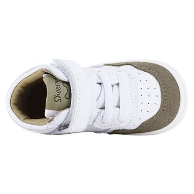 ShoesMe BN24S008-D white taupe Wit maat 20