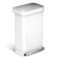 Simplehuman Afvalemmer Liner Pocket 45 liter Wit - thumbnail