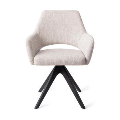 Jesper Home Yanai eetkamerstoel Pigeon revolve oak black