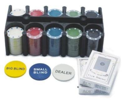 Retr Oh pokerset 20 x 4,5 cm karton 207 delig