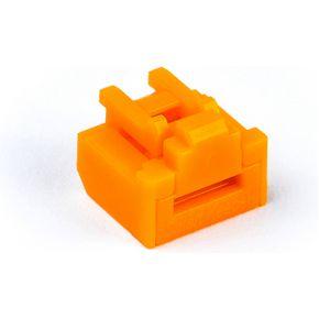 Smartkeeper NL03P2OR RJ45 LAN-poortslot Set van 100 stuks Oranje Zonder sleutel Smartkeeper NL03P2OR RJ45 LAN-poortslot Set van 100 stuks Oranje Zonder sleutel