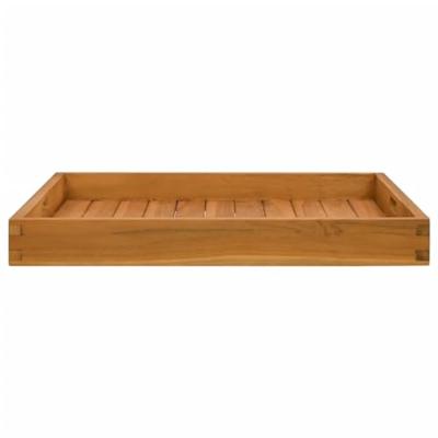 VidaXL Dienblad 60x60 cm massief teakhout