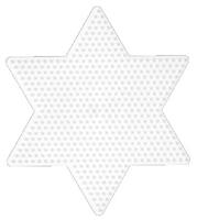 Hama strijkkralenbordje - ster groot - thumbnail