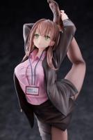 Original Character PVC Statue 1/6 OL-chan Who Doesn't Want to Go to Work Pink Ver. 26 cm - thumbnail