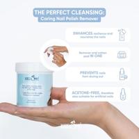 Nagellak remover pads caring 100 Stuks - thumbnail
