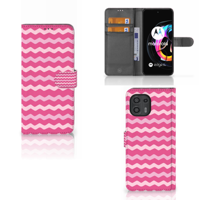 Motorola Edge 20 Lite | Telefoon Hoesje | Waves Pink - thumbnail