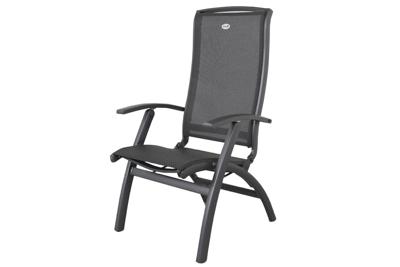 Hartman Davinci verstelbare tuinstoel met aluminium armlegger