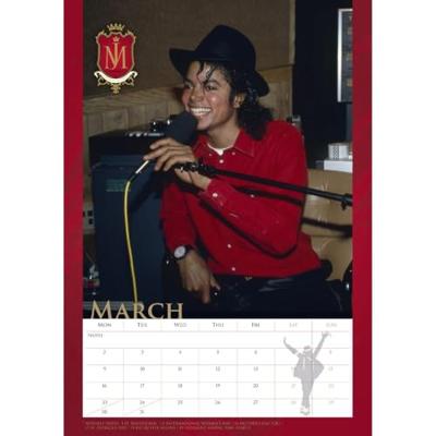 Michael Jackson Kalender 2026 A3