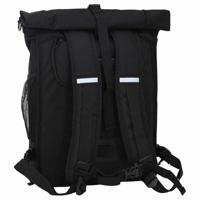 VidaXL Fietstas zwart 31 x 13 x 58 cm polyester - thumbnail