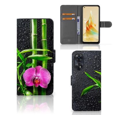 OPPO Reno8 T 4G Hoesje Orchidee OPPO Reno8 T 4G Hoesje Orchidee