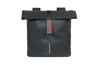 Dubbele fietstas Basil City 28 tot 32 liter 30 x 18 x 49 cm - zwart - thumbnail