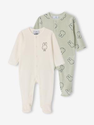 Babypakje pyjama's pasgeboren baby MIFFY groengrijs