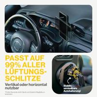 Aqiila Powerbird QC1 Wireless Charger 20 W Magnetische aansluiting Qi 2 Zwart Auto Wireless Charger - thumbnail