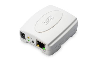 Digitus DN-13003-2 print server Ethernet LAN Wit - thumbnail