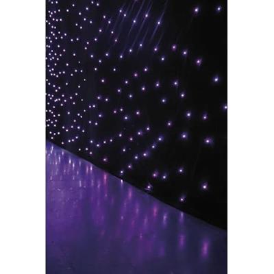 Showtec Star Dream 6x3m RGB LED-gordijn met controller