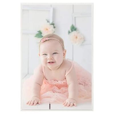 Fotolijsten 3 st voor wand of tafel 7x90 cm MDF zilverkleurig
