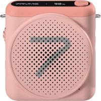 7Ryms Presentatie-speaker met draadloze headset - roze - thumbnail