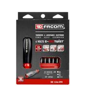 Facom ATPA4V.J12APB E-PROTWIST elektrische schroevendraaierset [12-delig] USB-C oplaadbaar - Phillips , Pozidriv , Torx - thumbnail