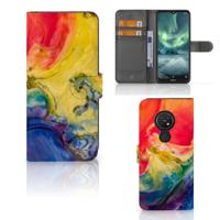 Hoesje Nokia 7.2 | Nokia 6.2 Watercolor Dark - thumbnail